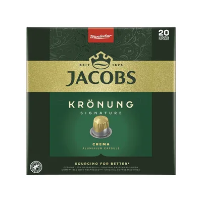Jacobs Kronung Crema kawa mielona w kapsułkach 20 sztuk