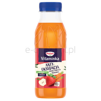Hortex Vitaminka jabłko, marchew, truskawka Sok butelka aPet 300ml  SK
