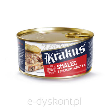 Krakus Smalec z boczkiem i cebulką 300g 