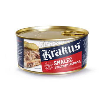 Krakus Smalec z boczkiem i cebulką 300g
