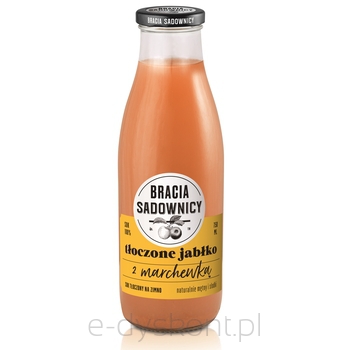 Bracia Sadownicy Sok Tłoczony 750 Ml Jabłko-Marchew