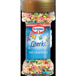Dr.Oetker Literki - Dekoracje Cukrowe 40 G
