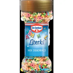 Dr. Oetker Literki - Dekoracje Cukrowe 40 G