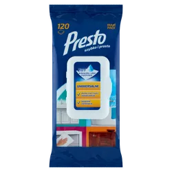 Presto Ściereczki Gospodarcze Uniwersalne 120 Szt. Pop-Up
