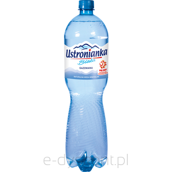 Woda Ustronianka Gazowana 1,5L