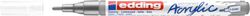 Edding Marker akrylowy e-5300 1-2 mm, matowe srebro [BIURO]