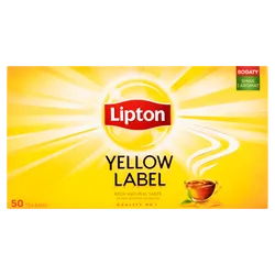 Lipton Herbata Yellow Label Czarna 50 torebek