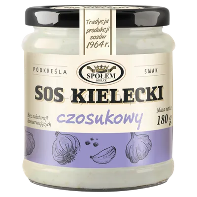 Sos Kielecki Czosnkowy 180 G