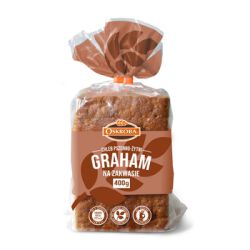 Oskroba Chleb graham pszenno-żytni na zakwasie 400g