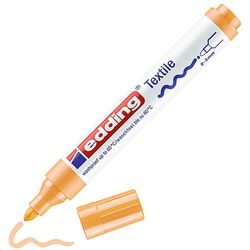 Edding Marker tekstylny e-4500 2-3 mm, jasnopomarańczowy [BIURO]
