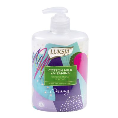 Luksja Mydło W Płynie Mleko I Prowitamina B5, 500Ml