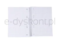 Kołonotatnik Office Products, A5, W Kratkę, 80 Kart., 70Gsm - 4