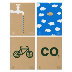 Herlitz brulion na spirali A4 60 kratka SzSzym FSC