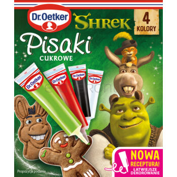 Dr.Oetker Pisaki cukrowe Shrek 68 g