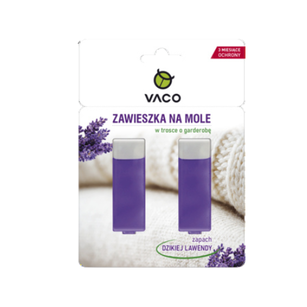 VACO Zawieszka na mole ubraniowe w żelu (Lavender) - 2 szt.