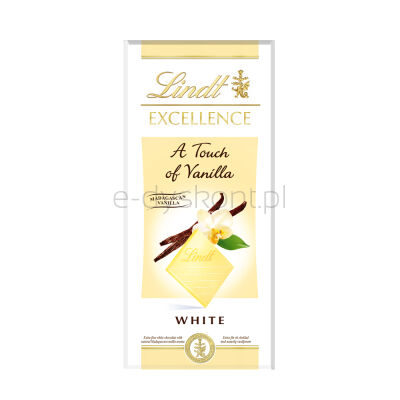 Lindt Czekolada Excellence White Vanilla 100G