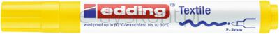 Edding Marker tekstylny e-4500 2-3 mm, żółty [BIURO]