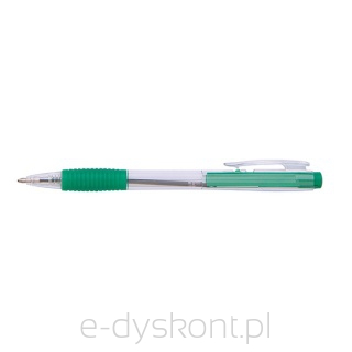Długopis Automatyczny Office Products, 0,7Mm, Zielony