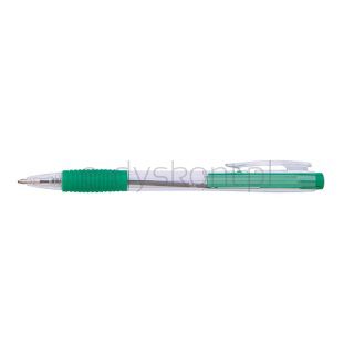 Office Products Długopis automatyczny , 0,7mm, zielony