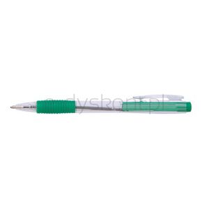 Office Products Długopis automatyczny , 0,7mm, zielony
