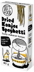 Diet Food Makaron Shiritaki Konjac Spaghetti Suchy 80 G