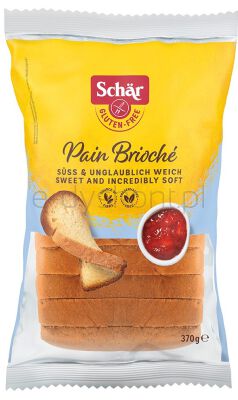 Schar Pan Brioche- Chleb Słodki Bezgl. 370 G