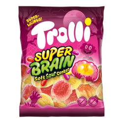 Trolli Super Brain - żelki nadziewane z kwaśnym żelem 100g