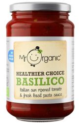 Mr Organic Sos do makaronu bazyliowy BIO 350 g