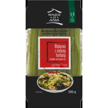 House of Asia makaron ryżowy z tapioką i zieloną herbatą 200g