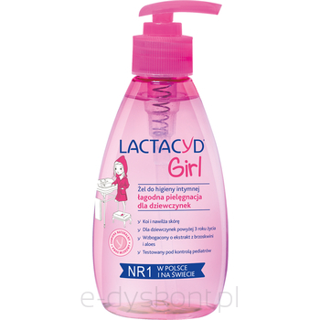 Lactacyd Girl Żel Do Higieny Intymnej Z Pompką 200Ml