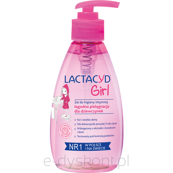 Lactacyd GIRL żel do higieny intymnej z pompką 200ml