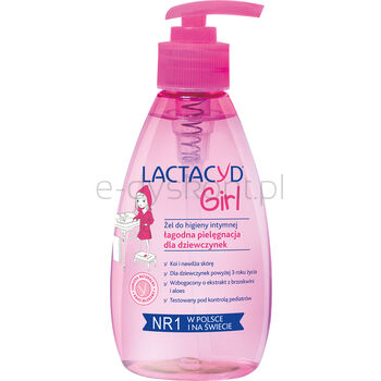 Lactacyd Girl żel do higieny intymnej z pompką 200ml