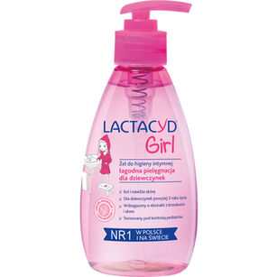 Lactacyd GIRL żel do higieny intymnej z pompką 200ml