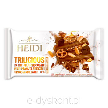 Heidi Trilicious Brownie fudge & Pretzel, 180g