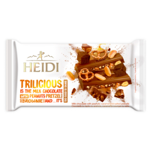 Heidi Trilicious Brownie fudge & Pretzel, 180g