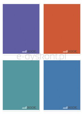 Office Products Zeszyt szkolny A5, w linie, 80 kart., 60gsm, mix kolorów