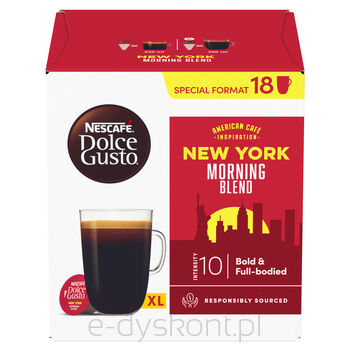 Nescafe Dolce Gusto New York Morning Blend Kawa w kapsułkach 18 x 8,3 g = 149,4g