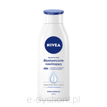 Nivea Błyskawicznie Nawilżający Balsam Do Ciała 400 Ml