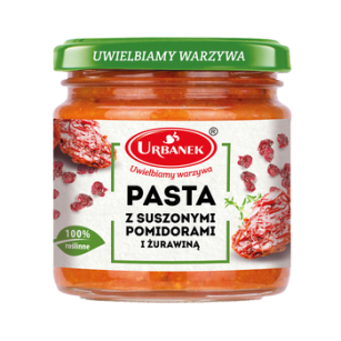 Pasta Z Suszonymi Pomidorami I Żurawiną 180G Urbanek