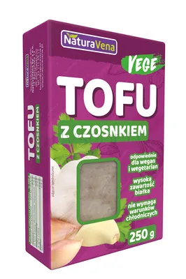 Naturavena Tofu Z Czosnkiem 250 G
