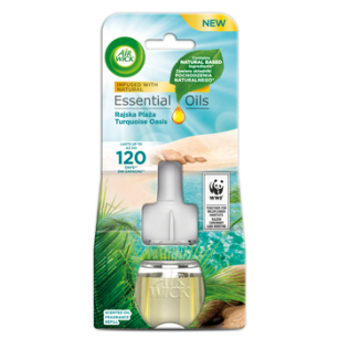 Air Wick Elektryczny Rajska Plaża/Turquise Oasis 19 Ml Wkład