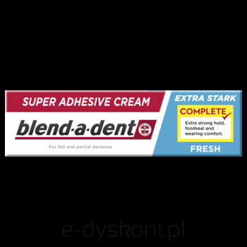 Blend-A-Dent Complete Denture Adhesive 47G, Fresh