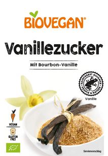 Cukier Z Wanilią Bourbon Bezglutenowy Bio (4 X 8 G) 32 G - Biovegan [BIO]