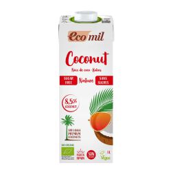 Ecomil Napój Kokosowy Bez Cukru Bezgl. Bio 1 L