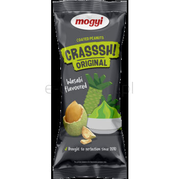 Mogyi Crasssh Original orzeszki ziemne w skorupce o smaku wasabi 60g