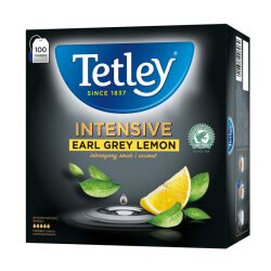 Tetley Herbata Intensive Earl Grey Lemon 100 Torebek X 2G