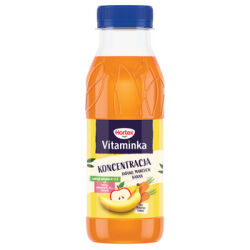 Hortex Vitaminka jabłko, marchew, banan Sok butelka aPet 300 ml  SK