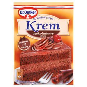Dr Oetker Krem do tortów i ciast smak czekoladowy 120 g