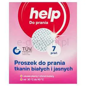 Proszek Do Prania Help Biały 455 G Mw Dobry Wybór