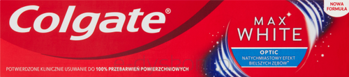 Colgate Pasta Do Zębów Max White Optic Wybielajaca 75 Ml